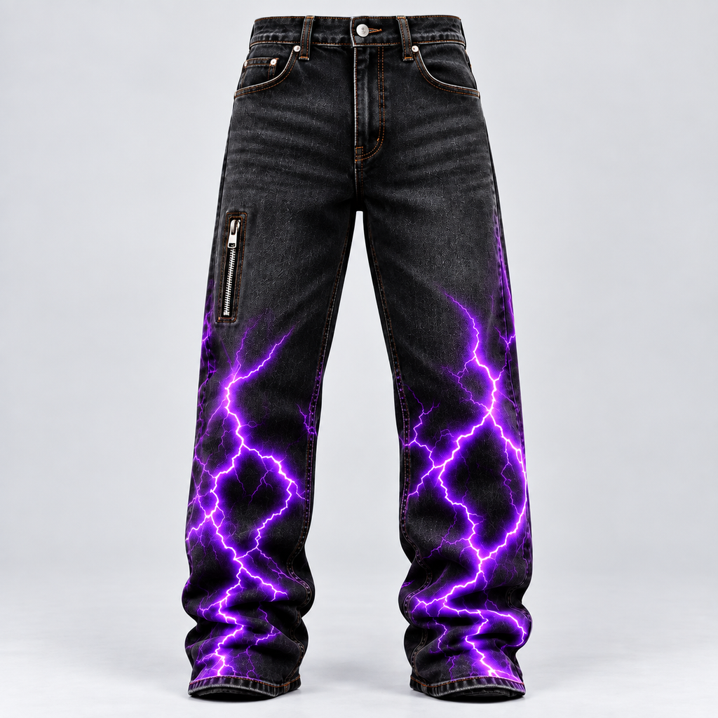 Lightning PEUR denim jeans