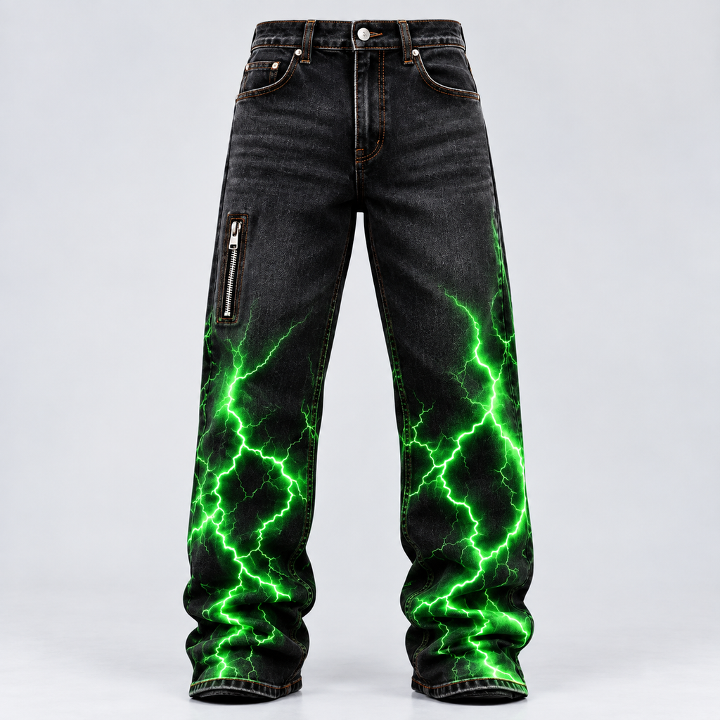 Lightning PEUR denim jeans