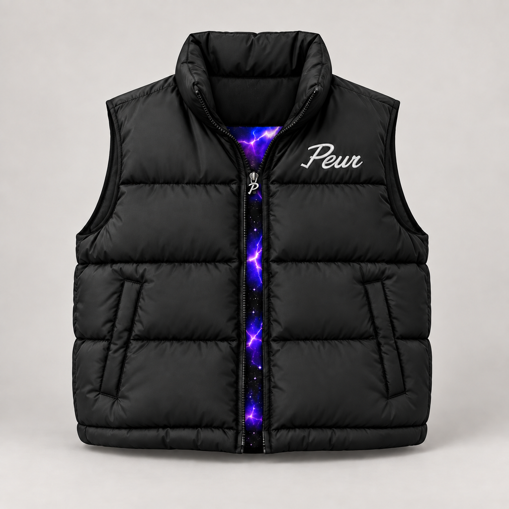Galaxy bubble vest