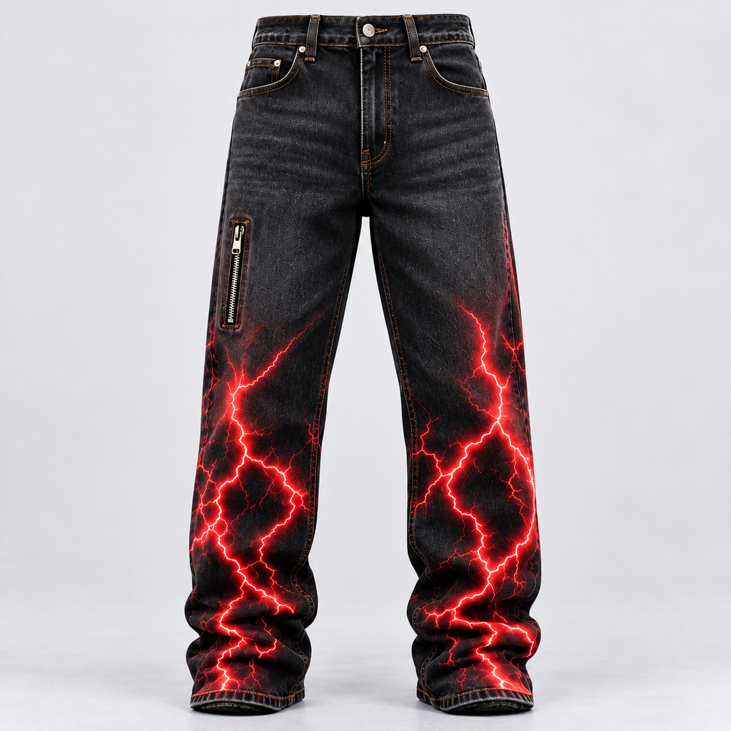 Lightning PEUR denim jeans