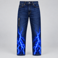 Lightning PEUR denim jeans