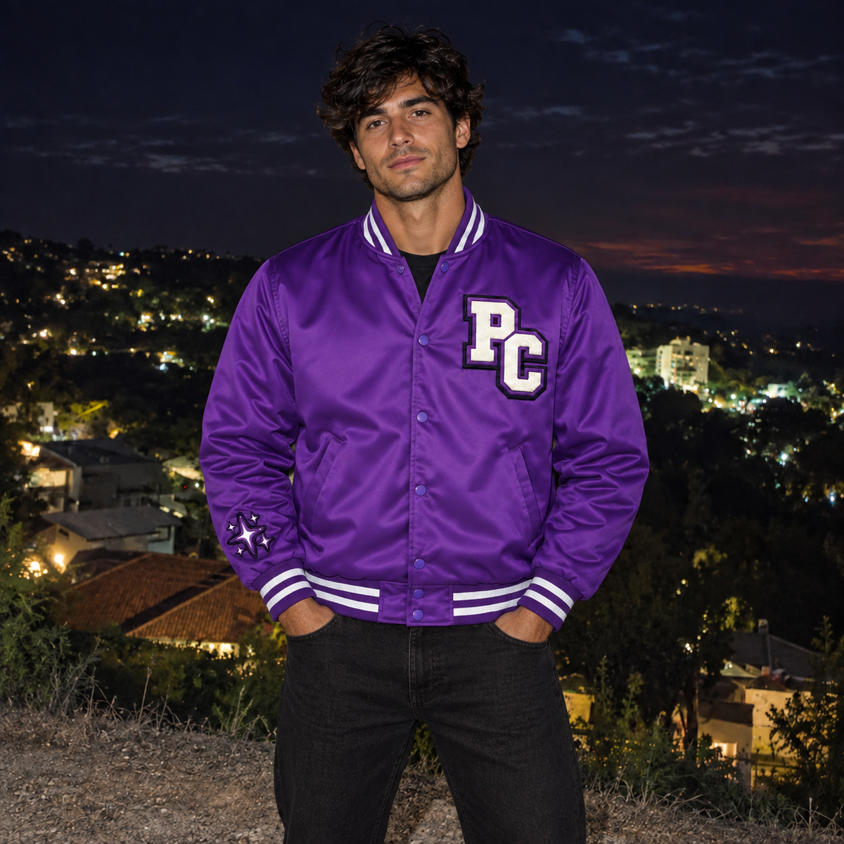 P.C Varsity jacket
