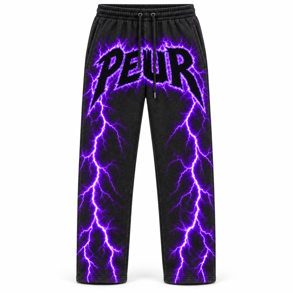 lightning PEUR sweatpants