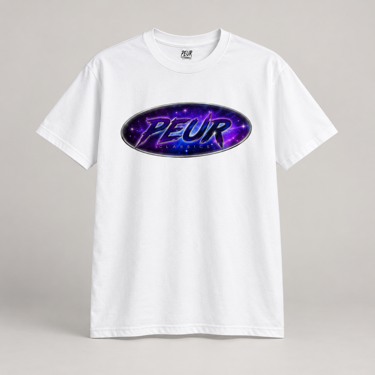 Peur Circle galaxy tee