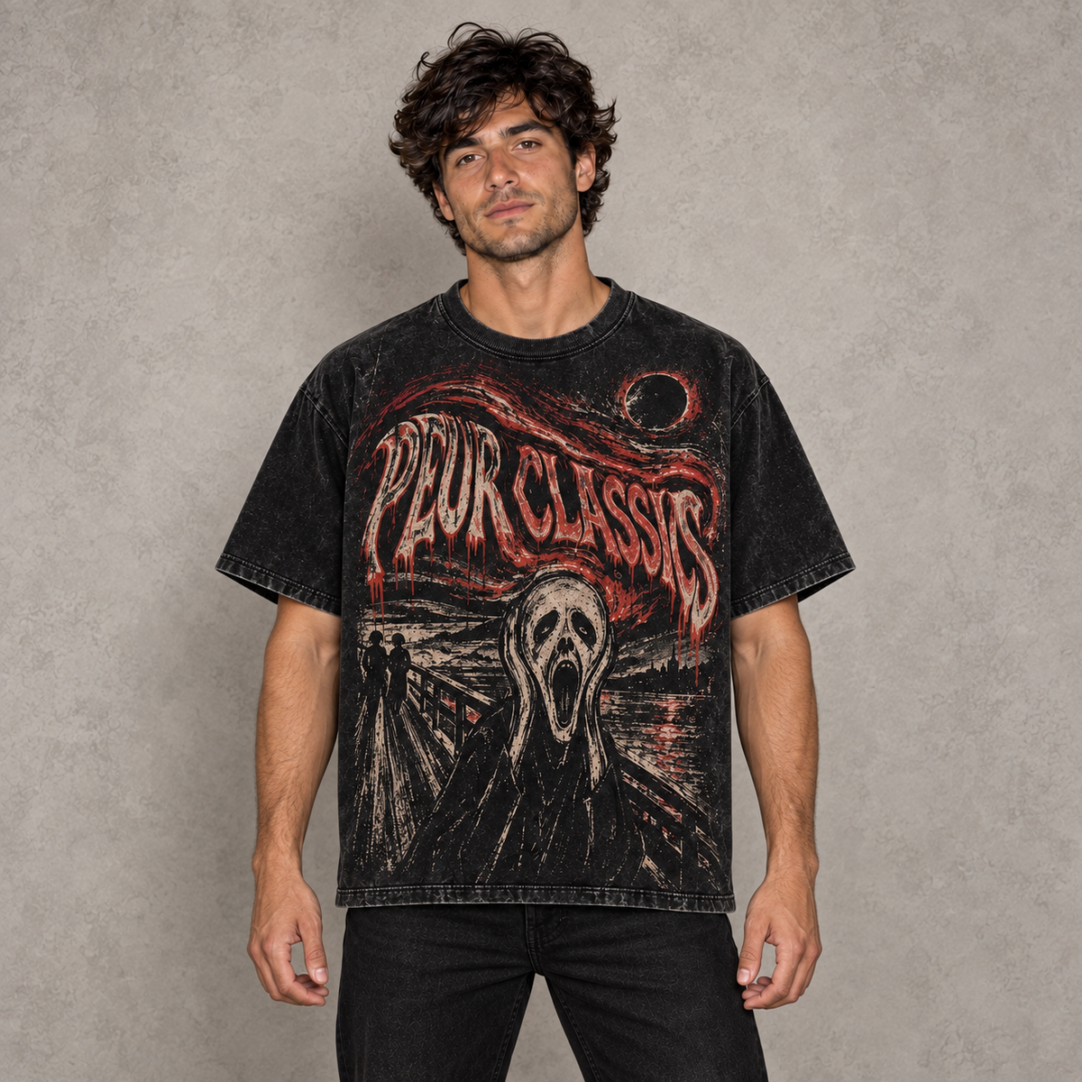 ED Munch X Peur Classics T-shirt