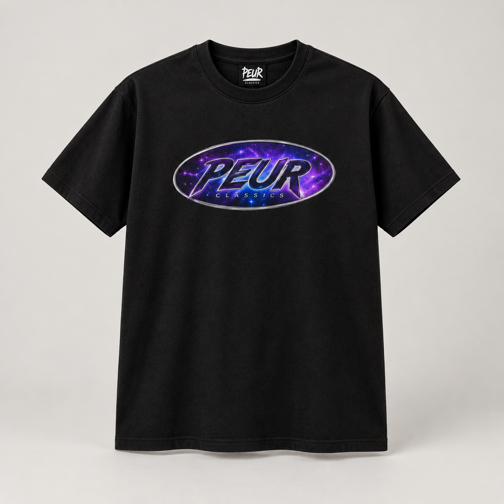 Peur Circle galaxy tee