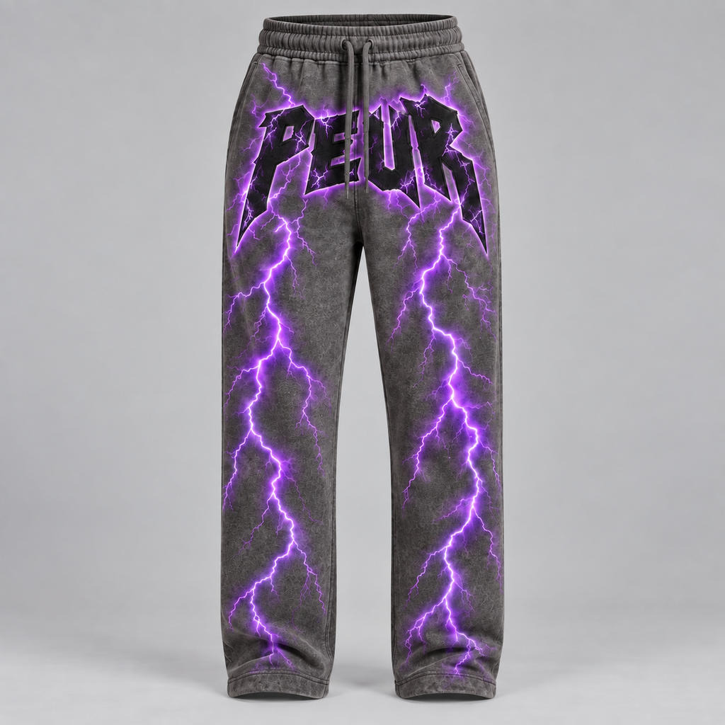 lightning PEUR sweatpants