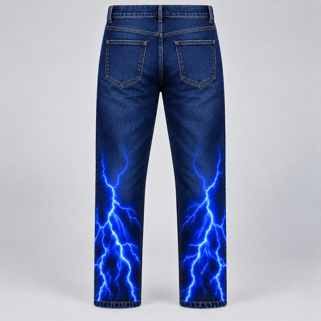 Lightning PEUR denim jeans