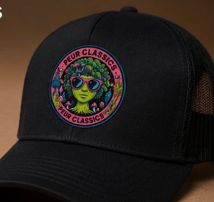 Peur Classics logo trucker hat