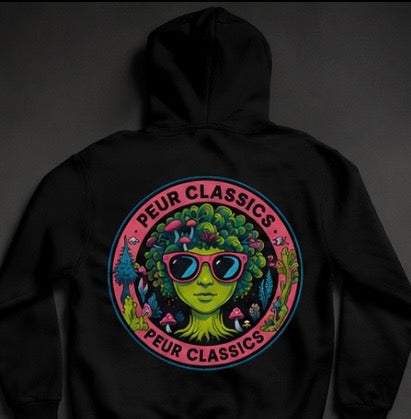 Peur Classics logo pullover hoodie