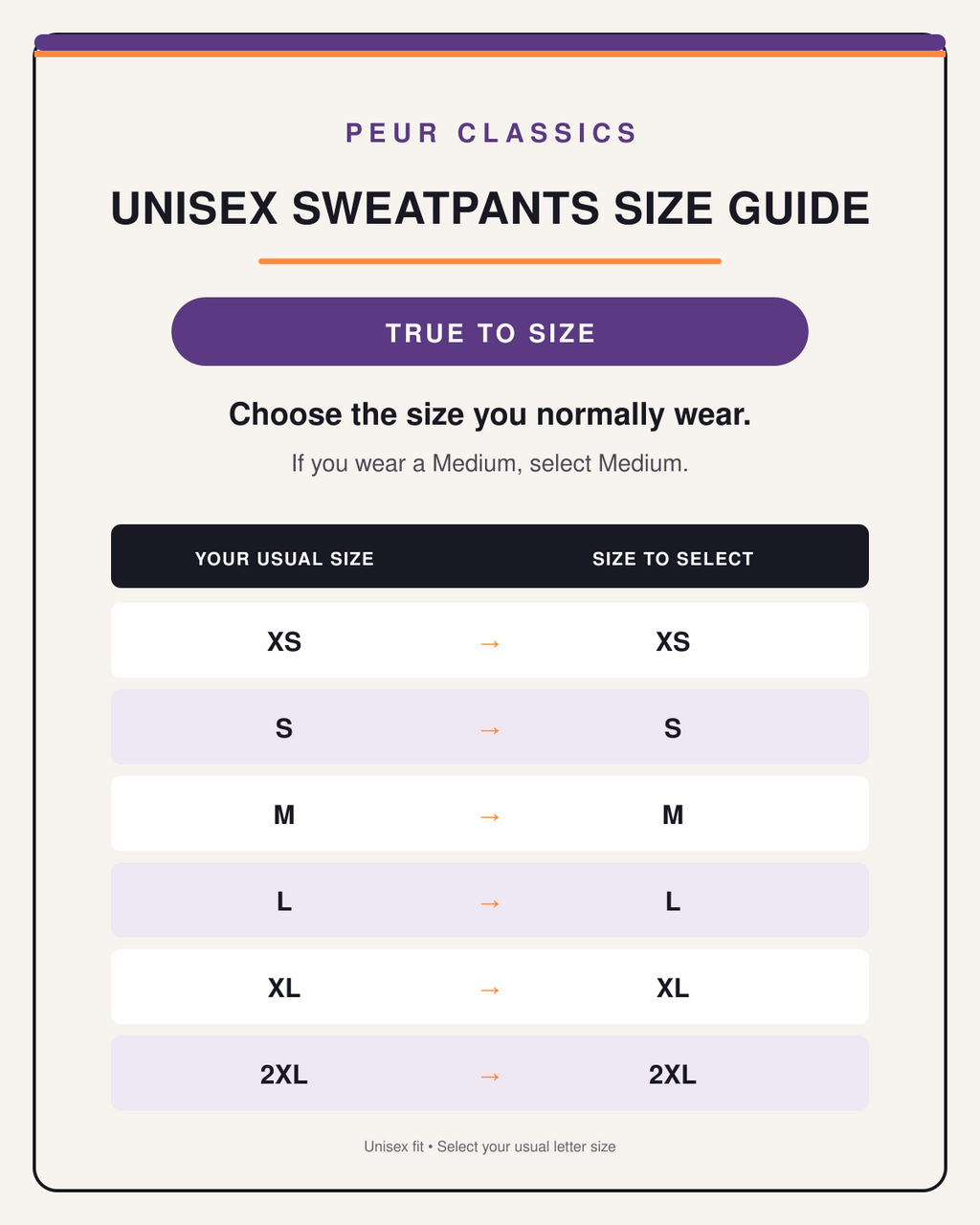 lightning PEUR sweatpants