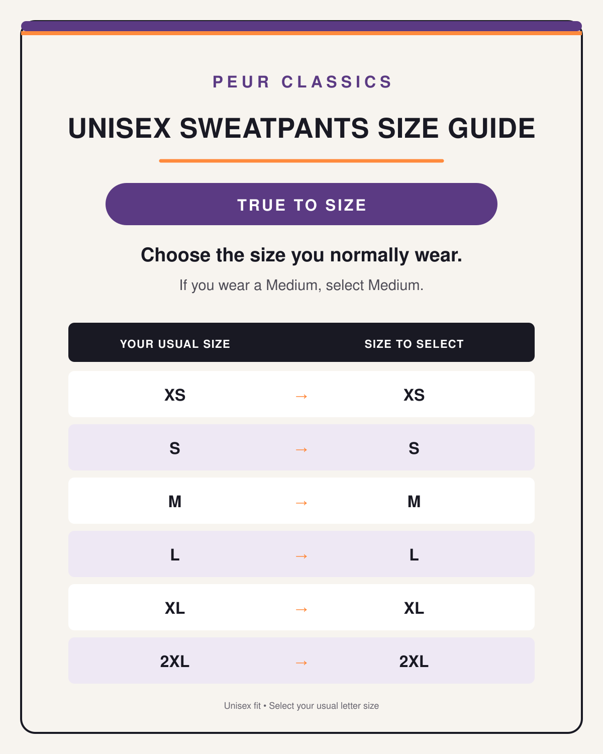 lightning PEUR sweatpants
